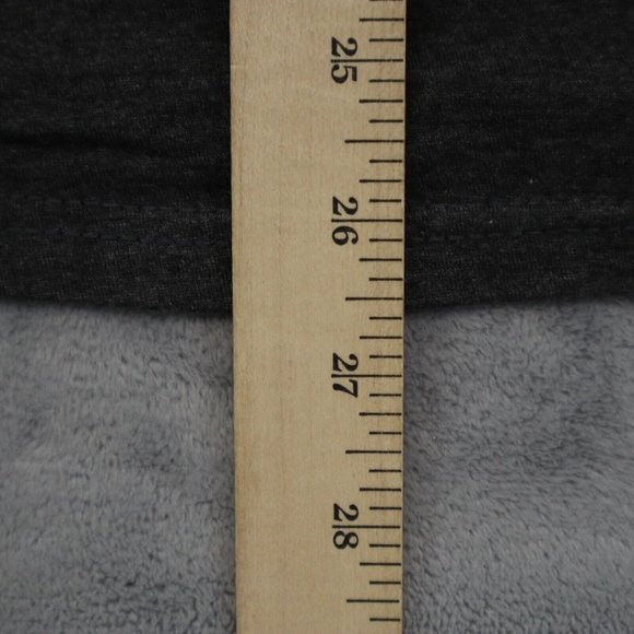 Youre Welcome Here Shirt Mens L Gray Short Sleeve Crew Neck Knit Print Basic Tee - Picture 5 of 13